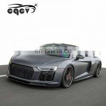 High Quality V Style Carbon Fiber Body Kit for Audi R8 Carbon Fiber Front Spoiler Rear Diffuser and Rear Spoiler for Audi r8 thumbnail-2