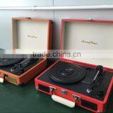 Hot Sale USB Bluetooth Vinyl Suitcase Style Turntable Record Player Home Turntable Vinyl Player thumbnail-3