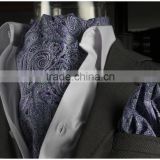 Cravat, Paisley scarf, with Pocket Square