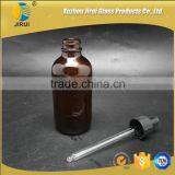 60ml Amber Essential Oil Glass Bottle Boston Round Dropper Bottle thumbnail-1