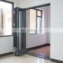 Aluminum Alloy bi Folding Patio Doors Designs thumbnail-3