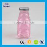 New Design 350ml Glass Juice Bottle Clear Glass Milk Beverage Bottle thumbnail-2