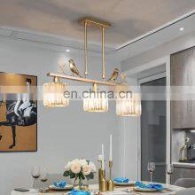 Vintage Chandelier Sputnik Lamps Gold Retro Crystal Nordic Home Decoration Glass Pendant Lamp thumbnail-1