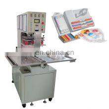 Auto Turntable Double Sided Plastic PVC High Frequency Blister Paper Card Packaging Sealing Welding Machine Manual for Scrubber
