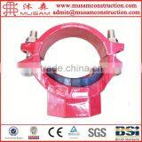 Ductile Iron Grooved Couplings and Grooved Mechanical Outlet Pipe Fitting Adapter thumbnail-3