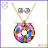 Fashion Copper Enamel Jewelry Set for Women thumbnail-4