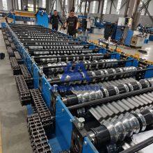 High Quality Full Automatic Steel Silo Granary Corrugated Panel Making Roll Forming Machine thumbnail-4