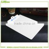 A4 Plastic White Wordpad With Strong Clamp