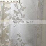 100% Polyester Burn-out Geometric/leaves/ Branches Window Curtain Fabric thumbnail-2