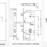 New Remote Control Digital Smart Kaba Hotel Door Lock With RFID Card thumbnail-4