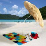 China Wholesales Cheap Promotion Hawaii Straw Beach Umbrella