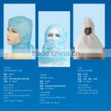 Disposable Non-woven Hood With Face Mask