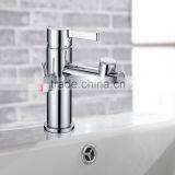Single Hole Chrome Plated Hot and Cold Waterfall Basin Tap thumbnail-4