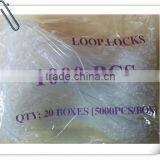 PP White Plastic Loop Lock Tag Pins for Garment Packaging Accessories thumbnail-6