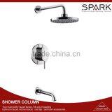 Multifunction Brass Concealed Shower Rainfall cw Shower Mixer Valve With Diverter