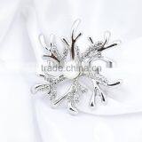 Christmas Silver Hanging Decorative Snowflakes Brooch Jewelry thumbnail-5
