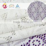 Wholesale Beautiful in Stock 100 Poly Wedding Embroidery White Lace Fabric for Wedding Dress thumbnail-2