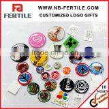 604183 Promotional gifts! tinplate button badge with print customer logo