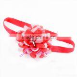 Scallop Chiffon Flower- Two Layer Chiffon Flower- Two Tone Fabric Flower