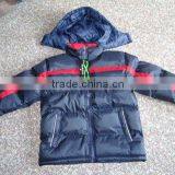 2013 News Boys Padding Winter Jackets With PVC Coating