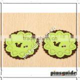 Wholesale Customized Design Soft PVC Squirrel Round Cup Mat thumbnail-1