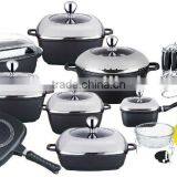 25PCS Aluminium Non-stick Cookware Set thumbnail-1