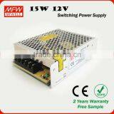 12v 220v ac to dc Power Supply 15w 12v 1a Switching Mode Power Supply With 2year Warranty