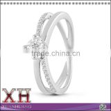 Fashion and factory direct sale for custom Silver wedding ring