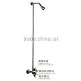 High Quality Brass Timing Delay Shower Faucet, Self Closing Mixer, Chrome Finish and Wall Mounted