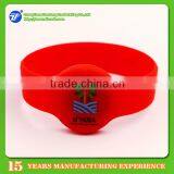 65/74mm Diameter 13.56MHz RFID Bracelet Tag With Logo Printed thumbnail-1