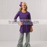 The Popular Kids Clothing Sets,girls Outfit,single Color Baby Clothing.2015 Fashion Clothing Sets,Wholesale Children's Outfit thumbnail-3