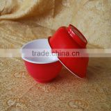 1200ml large red deep plastic bowl , beer pong cup