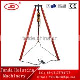 industrial lifting tool rescue tripod china factory top quality lifting tripod