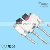 2015 Couples USB Cable Luxurious Lovers Kissing Face 2 in 1 USB Cables For Mobile thumbnail-4