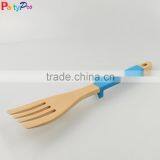 2016 New Colorful Bamboo Forks Kitchen Utensils With Silicone Handles thumbnail-2