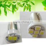 BA9S 2 SMD 3528 5 SMD 3528 White Automobile Bulbs Auto Lighting System LED Light LED Lamp