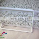 China Manufacturer Free Sample Tabletop Embossing Single Tier Metal Document Tray for Office thumbnail-5