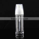 Hot Selling Cosmetic Glass Bottle With White Pump thumbnail-2