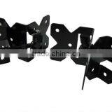 Vinyl Gate Hardware Self-Closing Stainless Steel Adjustable Hinges With Enclosed Spring thumbnail-1