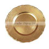 Plastic Decorative Wedding Plate Charger thumbnail-1