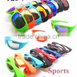 Colorful Custom Plastic Sports Sunglass/Protective Sports Eyewear For Riding
