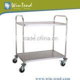 Stainless Steel 2-Tier Catering Trolley thumbnail-1