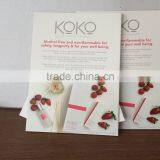 Hard Paperboard Cards for Perfume Table Stand Card