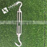 Stainless Steel European Type Turnbuckle Hook & Hook thumbnail-3