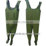 fishing waders,breathable fishing waders, pink camo neoprene fishing wader FP-01