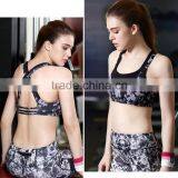 Sport Bra Active Wear Custom Sports Bra Snow Camouflag Pattern Bra Sport Girls Sexy Bra Picture for Women Sport Bra thumbnail-1