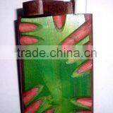 Designed Coloured Wood Dug Out Pipe thumbnail-3