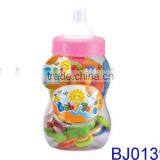Funny Gift for Baby Lovely Bear Bottle With Infant Rattles and Teether thumbnail-3