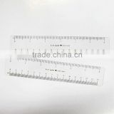 Made in guangzhou factory product plastic canister custom french curve ruler