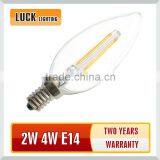 2014 Hot Product LED Filament Bulb, COG LED Candle Light Quality Choice thumbnail-1